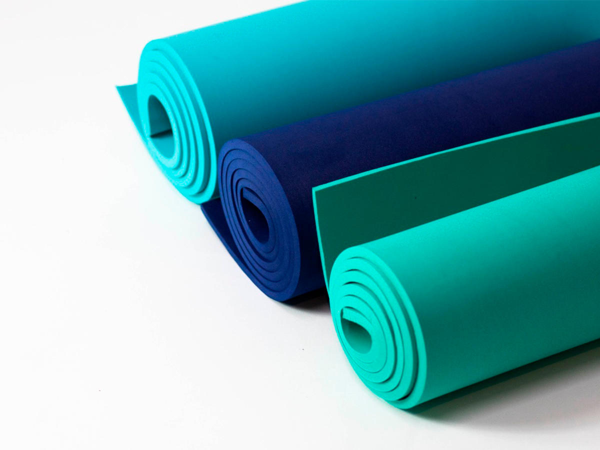 10 Pzas de Tapete para Yoga y Pilates 6mm 150cm x 56cm Mayoreo