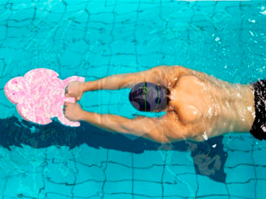 Tabla Tortuga Marmoleada de Eva Apoyo en Natación
