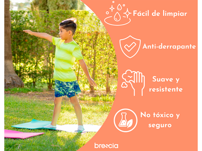 10 Tapetes Junior Niños 6mm Yoga Y Ejercicio